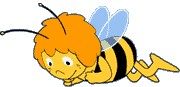 Bien Maja Sydbien bi tegnefigur logo